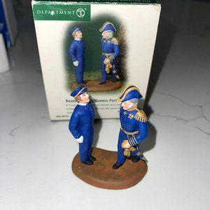 Department 56 Ready For Duty, Queens Port The Dickens Village Series Heritage Vi